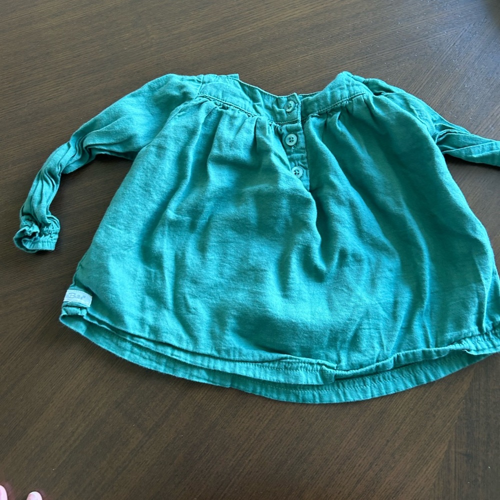 Long Sleeve Ruffle Butt Top - Picture 4 of 4